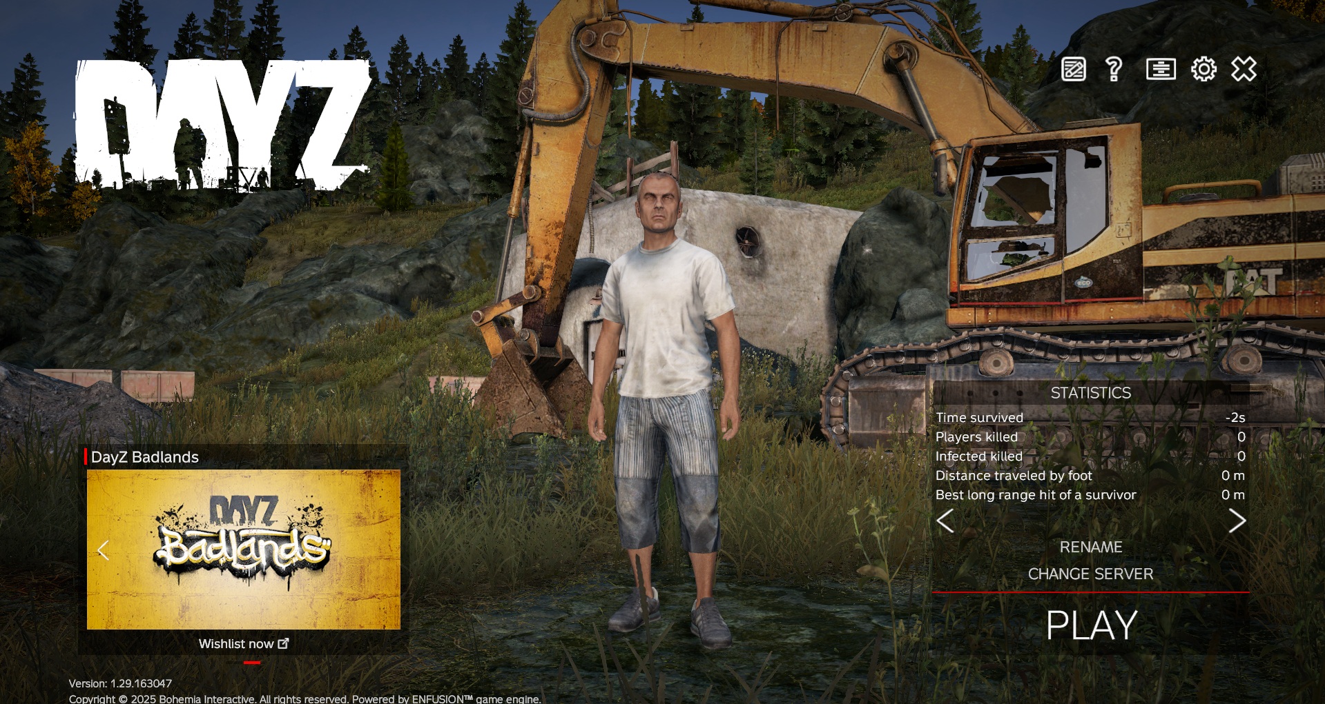 DAYZ EN start moment