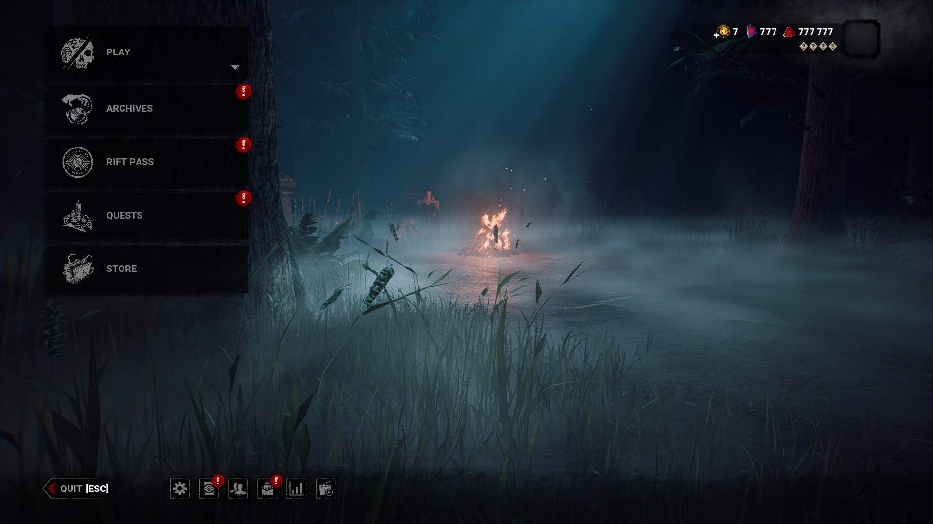 DBD start moment